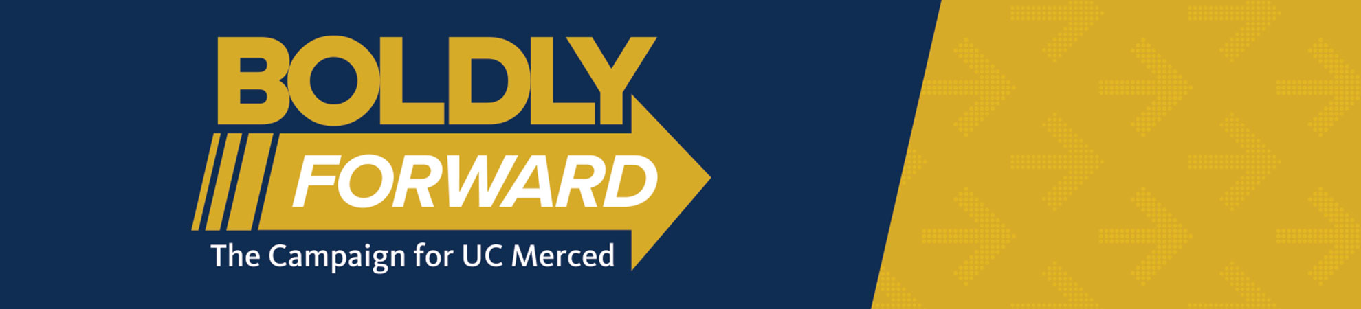 boldly forward the campaign for uc merced